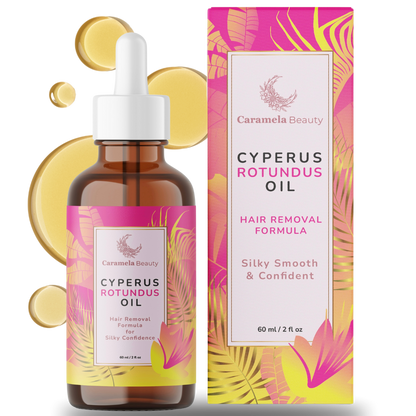 Karamela Beauty Cyperus Rotundus Oil for Natural Hair Reduction
