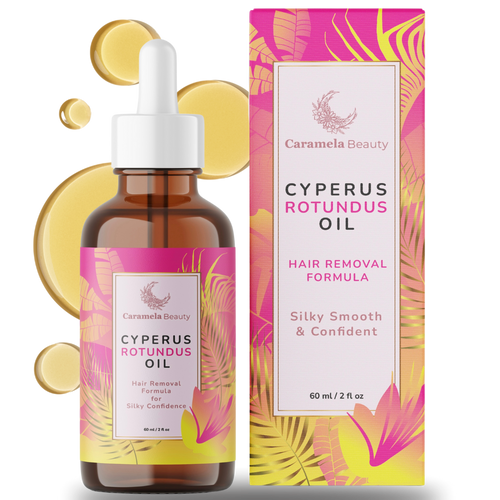 Karamela Beauty Cyperus Rotundus Oil for Natural Hair Reduction