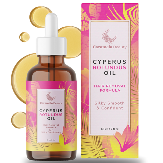 Karamela Beauty Cyperus Rotundus Oil for Natural Hair Reduction